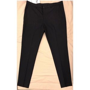 Zara Suit Pants, Navy